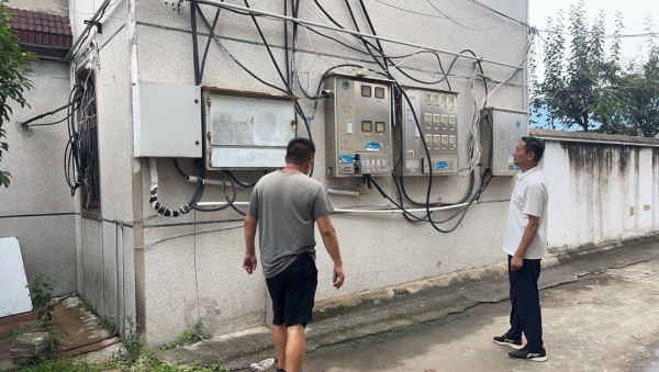 淮南市农科院开展安全生产大检查 筑牢家属区与科技园区安全防线1